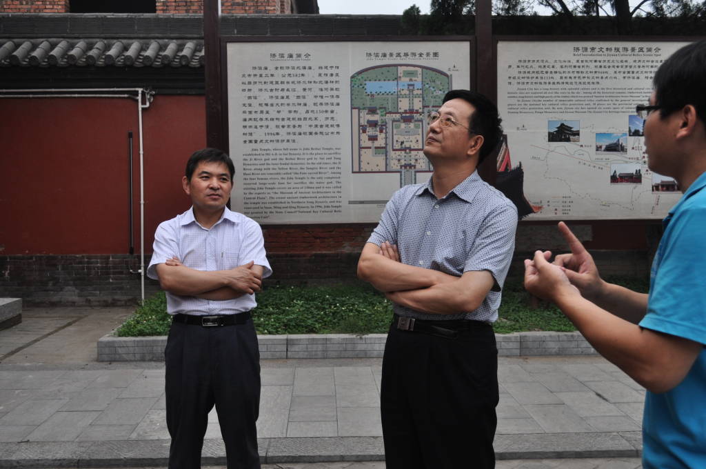 省委党史研究室副巡视员贺明洲到济源指导党史工作